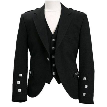 Argyle Kilt Jacket with Vest