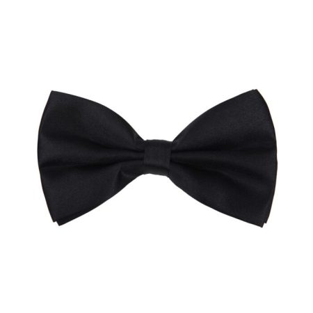 black bow tie