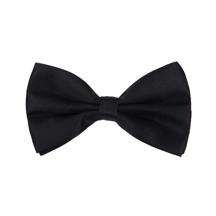 black bow tie