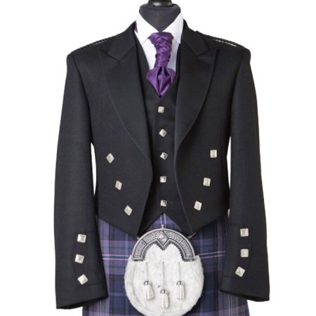 Prince Charles's five-button vest and jacket front