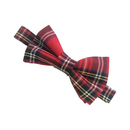 tartan bow tie