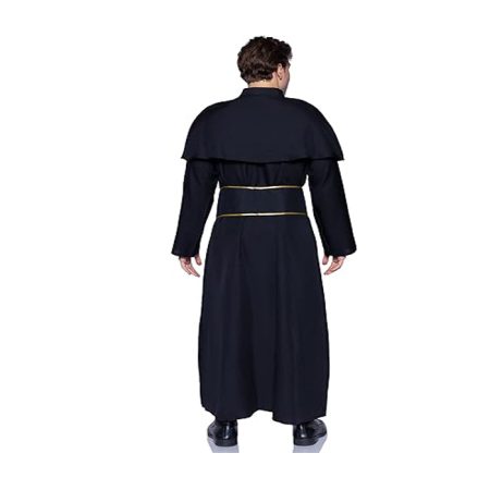 Leg Avenue’s Men’s 2-Piece Priest Costume Robe and Belt